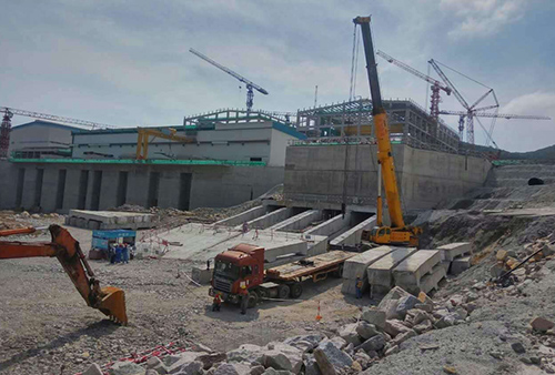阳江核电站箱涵切割拆除改造工程